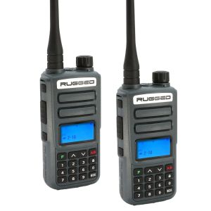 Rugged Radios 2 Pack GMR2 PLUS GMRS and FRS Two Way Handheld Radios GMR2-PLUS-2-PACK-