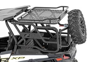Rough Country Tubular Rear Cargo Rack Spare Tire Mount For Polaris RZR XP 1000 93141