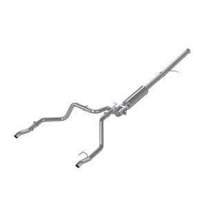 MBRP 2.5" Cat Back Dual Rear Alumized Steel Exhaust for selected GMC, Chevrolet models S5065AL