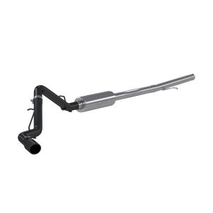 MBRP Exhaust 3" Cat Back Single Side Black Coated for selected Chevrolet, GMC models S5087BLK