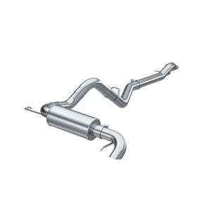 MBRP Exhaust 3" Cat-Back Single Rear Exit High Clearance T304 for selected Ford models S5237304