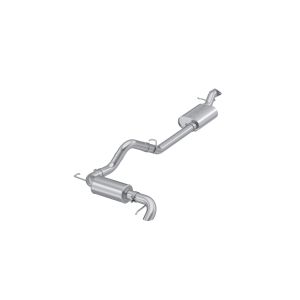 MBRP Exhaust 3" Cat-Back Single Rear Exit High Clearance T304 for selected Ford models S5245304