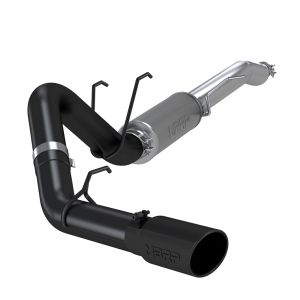 MBRP Exhaust 4in. Resonator Back for selected Ford models S5247BLK