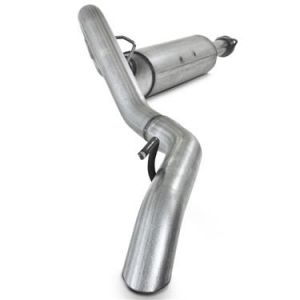MBRP Installer Series Cat Back Exhaust System In Aluminized Steel For 2004-06 Jeep Wrangler Unlimited 4.0L I-6 Engines S5520AL