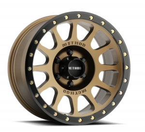 Method Race Wheels 305 NV Series Wheel, 17x8.5 6x5.5 - Bronze for 21+ Ford Bronco MR30578560925