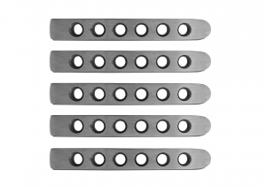 DV8 Door Handle Inserts in 5 pcs Silver D-JP-190059-AL-5