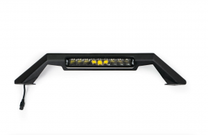 DV8 Bull Bar with LED Light Bar Mount | For MTO Series Front Bumpers for 2021+ Ford Bronco LBUN-01