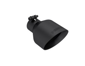 MBRP Universal Black 2.5" ID 5" OD Dual Wall Angle Cut Tip T5203BLK