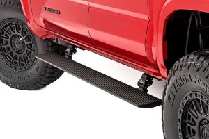 Rough Country Power Running Boards Dual Electric Motor Double Cab For 2024 Toyota Tacoma PSR652024A