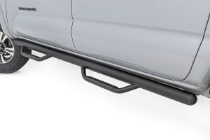 Rough Country Nerf Steps Cab Length Crew Cab 5' Bed For 05-23 Toyota Tacoma 2WD/4WD RCT0580CCA