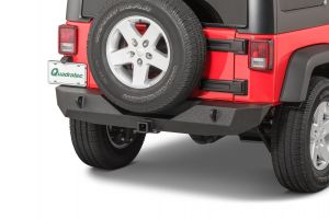 TACTIK HD Rear Bumper with 2" Receiver Hitch for 07-18 Jeep Wrangler JK, JKU 12052-0150