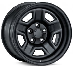 TACTIK 5 Spoke Classic Wheel in 17x9 with 5.25in Backspace for 07-20+ Jeep Wrangler JL, JK and Gladiator JT 92615-2520