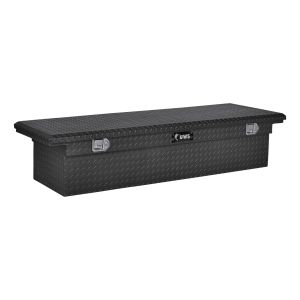 UWS Matte Black Aluminum 72" Truck Tool Box with Low Profile (LTL Shipping Only) TBS-72-LP-MB