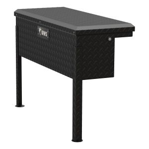 UWS Matte Black Aluminum 36" Truck Side Tool Box, Low Profile (LTL Shipping Only) TBSM-36-LP-MB