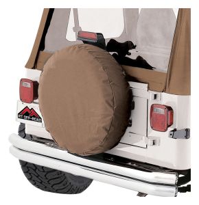 RT Off-Road Vinyl Spice Tire Cover for 59-83 Jeep CJ5,59-75 Jeep CJ6,76-86 Jeep CJ7,81-85 Jeep Scrambler,87-12 Jeep Wrangler,59-66 Jeep CJ3,46-58 Jeep Willys,66-68 Jeep CJ5A,66-68 Jeep CJ6A,97-06 Jeep TJ TC272937