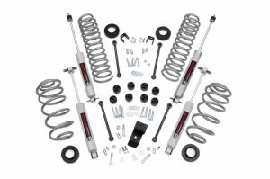 Rough Country 3¼" Suspension Spring & Spacer Lift System With Premium N3.0 Series Shocks For 1997-02 Jeep Wrangler TJ (6 Cylinder Models) 642.20