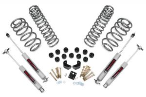 Rough Country 3¾" Suspension Spring & Body Lift System With Premium N3.0 Series Shocks For 1997-06 Jeep Wrangler TJ & Jeep Wrangler TJ Unlimited (4 Cylinder Models) 646.20