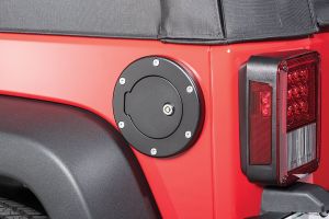 Quadratec Billet Aluminum Fuel Door for 07-18 Jeep Wrangler JK, JKU 15006-