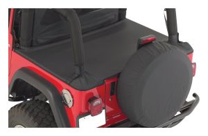 RT Off-Road Fabric Black Tonneau Cover for 87-91 Jeep Wrangler TN10215