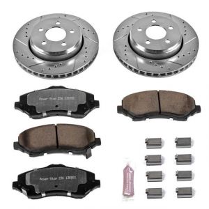 Power Stop Front Z36 Extreme Performance Truck & Tow Brake Kit for 08-12 Jeep Liberty KK K1631-36