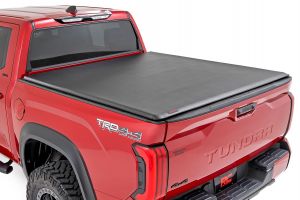 Rough Country Soft Roll Up Bed Cover 5'7" Bed For 2022-2025 Toyota Tundra 2WD/4WD 42619550