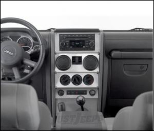 Warrior Products Dash Overlay For 2007-08 Jeep Wrangler JK 2 Door & Unlimited 4 Door Models 60402