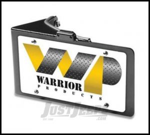 Warrior Products Side Mount License Plate Bracket with LED For 2007-18 Wrangler with with LED Rear Corners 1563