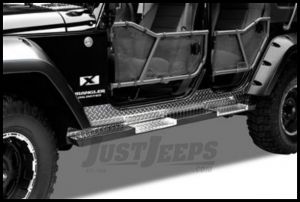Warrior Products Rock Bars For 2007-18 Jeep Wrangler JK Unlimited 4 Door Models 7410A