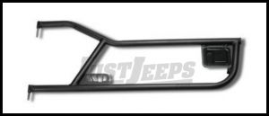 Warrior Products Adventure Tubular Doors with Paddle Style Handles in Black Powder Coat Finish For 1997-06 Jeep Wrangler TJ Models 90772