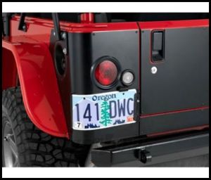 Warrior Products Rear Corners with Cutouts for LED Lights For 1997-06 Jeep Wrangler TJ Models 917APC