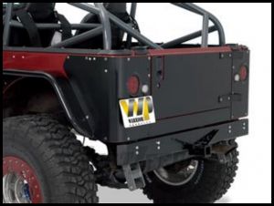 Warrior Products Tailgate Cover For 1987-95 Jeep Wrangler YJ S908D