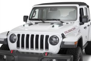 Westin LED Hood Scoops For 2018+ Jeep Gladiator JT & Wrangler JL & JL Unlimited 62-41115