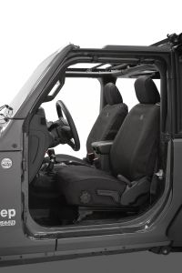 BESTOP Front Seat Covers For 2018+ Jeep Wrangler JL 2 Door Models 29293-