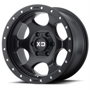KMC XD131 RG1 Satin Black Wheel 17x9 5x5 W/4.50 BS XD13178050700