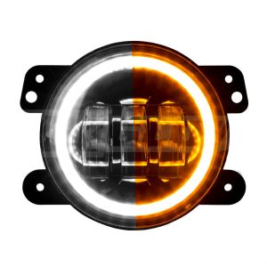 XK Glow LED Fog Light Kit for 07-18 Jeep Wrangler JK, JKU with White and Amber Halo XK042006