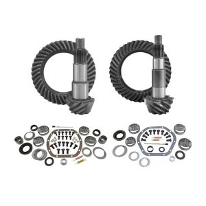 Yukon Gear & Axle Non-Rubicon 4.56 Gear and Install Kit Package for 2007-18 Jeep Wrangler JK with Dana 30 Front / Dana 44 Rear YGK013