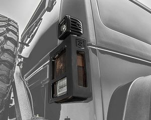 ZROADZ Taillight Protector 3" LED Mount Kit For 2007-18 Jeep Wrangler JK 2 Door & Unlimited 4 Door Models Z384811