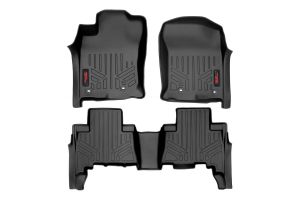 Rough Country Floor Mats Front and Rear For 2013-2024 Toyota 4Runner 2WD/4WD M-71313