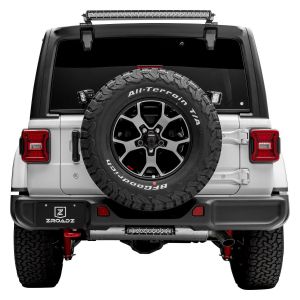 ZROADZ Rear Window Hinges Light Brackets with a Single Row 30" LED Light Bar for 18+ Jeep Wrangler JL, JLU Z394931-KIT