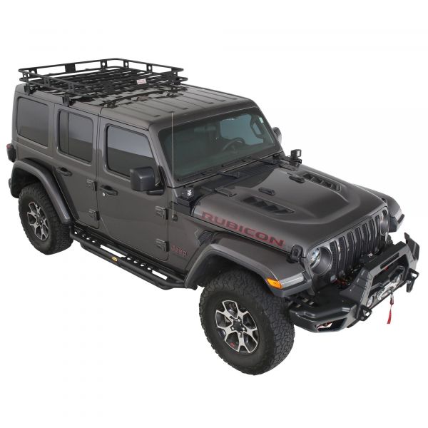 JJS4WD Buy SmittyBilt Defender Series Roof Rack Basket 4.5 X 4.5