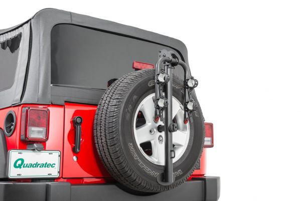 JJS4WD Quadratec Spare Wheel Mounting Bike Rack 92034.1005 | Jeep
