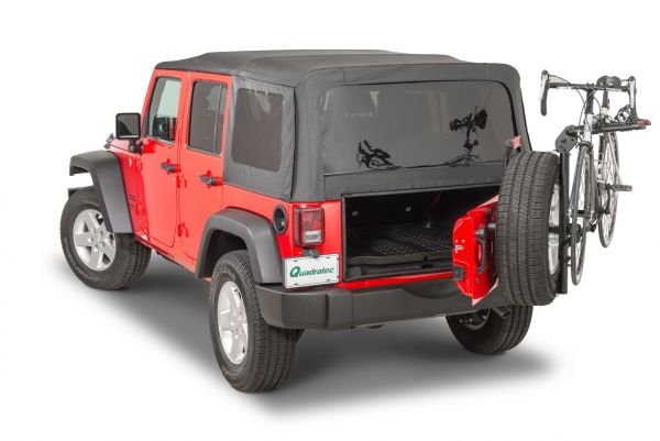 JJS4WD Quadratec Spare Wheel Mounting Bike Rack 92034.1005 | Jeep