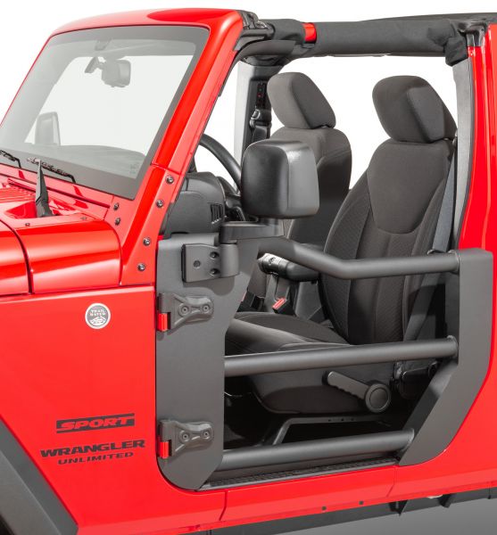 JJS4WD Buy Quadratec Tube Doors for 07-18 Jeep Wrangler JK, JKU
