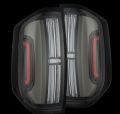 AlphaRex Prismatic LED Taillights Black for 14-21 Toyota Tundra 672032